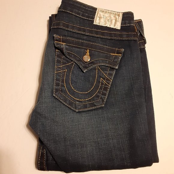 True Religion Women's Embellished Jeans Size 28 W10564E59 - Picture 1 of 7